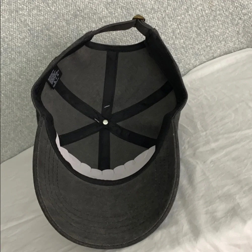“Home” State Embroidered Black Cotton Dad Hat Baseball Cap – NWT – One Size